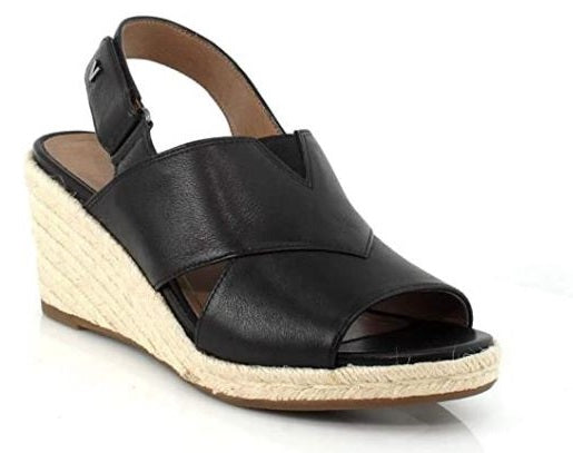 Vionic Zamar Women's Black Wedge Sandal
