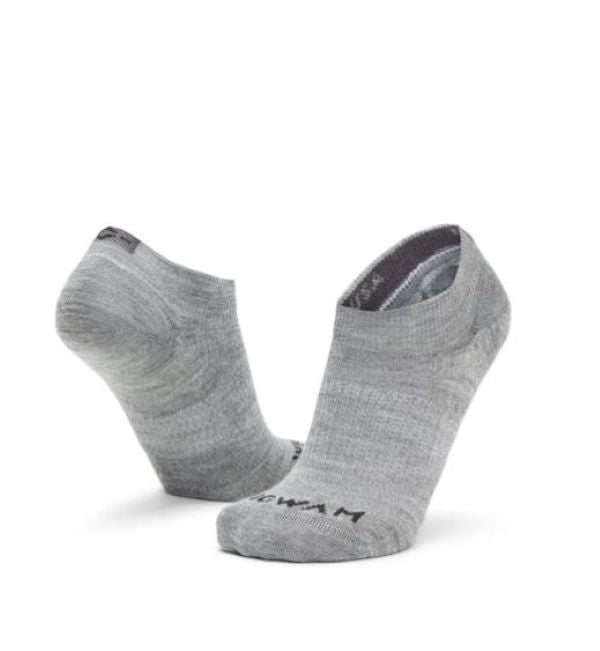Wigwam Grey Axiom No Show Socks F1701-072