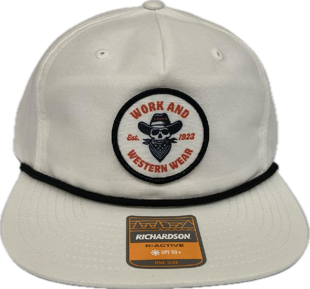 Lebo's White Work and Western Wear 1923 Patch Active Hat 256-W-WW