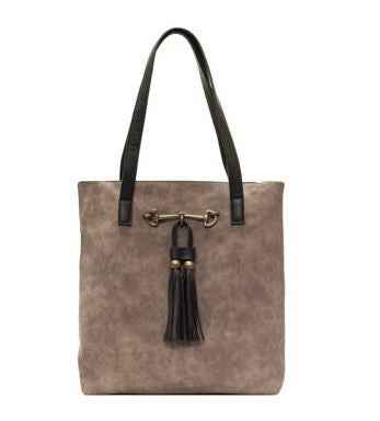 Liz Soto Women's Jane Grey 2 n 1 Horse Bit Tote 3272