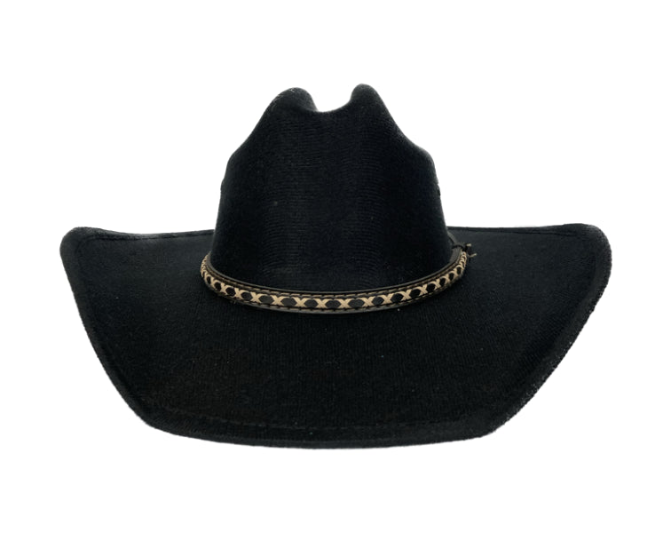 Lonestar Hats Black Children's Dude Western Hat with Bound Edge 19WLKLB
