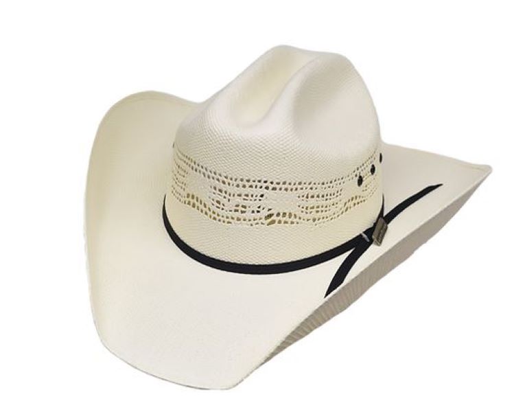 Lonestar Hats Natural Rodeo Jr Bangora Straw Children's Hat 28BNK
