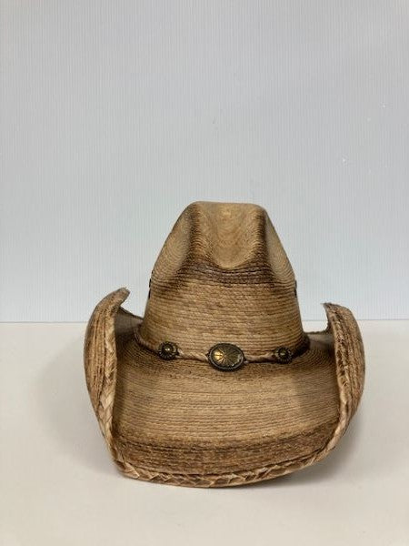 Lonestar Hats Tan Woodson Palm Childrens Hat with Elastic LSRNKV3