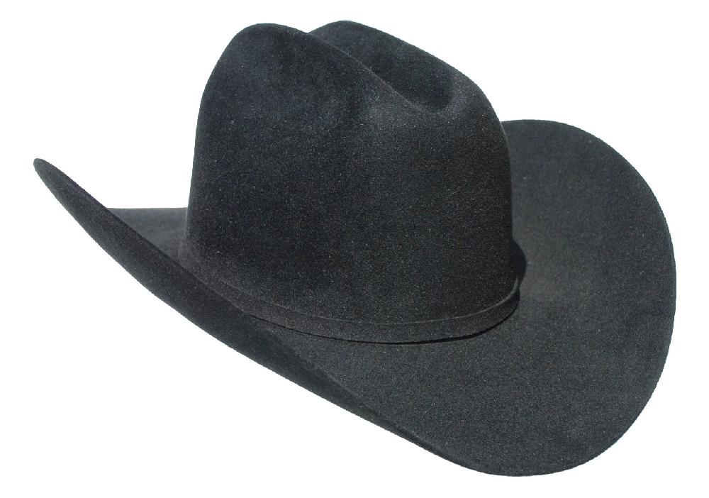 Los Tigres 15X Black Felt Western Hat MF1565-BLK