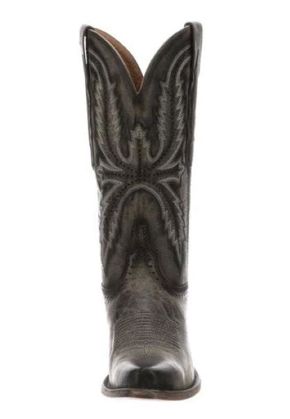 Lucchese Anthracite 12 Inch Women's S5 Toe Cowhide Boots M5066.S54-1201
