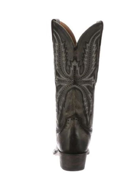 Lucchese Anthracite 12 Inch Women's S5 Toe Cowhide Boots M5066.S54-1201