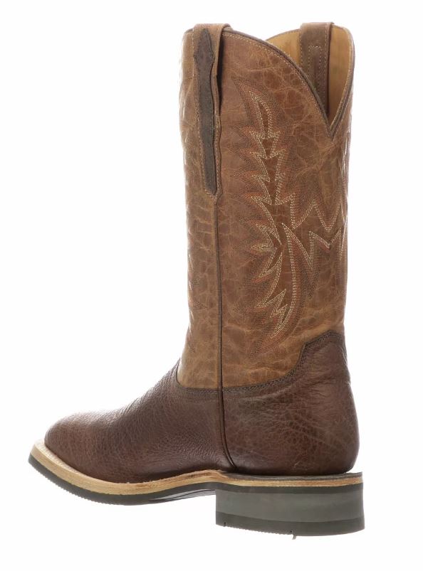 Lucchese Chocolate/Peanut Rudy Mens Western Boots M4090.WF