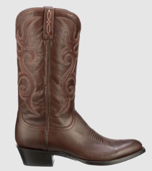 Lucchese Espresso Baker 12 Inch Cowhide R Toe Men's Boots M3431.R3-2019