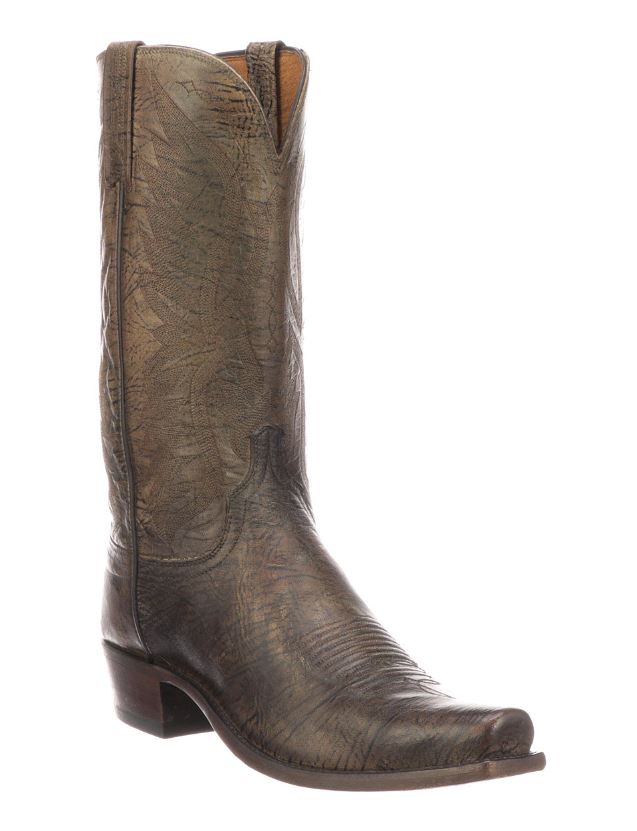 Lucchese Ivory Otis Mens Limited Release Western Boots N1675.73