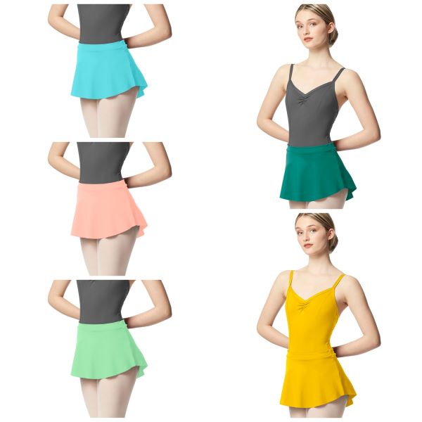 Lulli Kesnia Pull On Tactel Dance Skirt LUB294 *More Colors Available