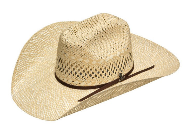 M&F Ariat Natural Twisted Weave Straw Hat A73150