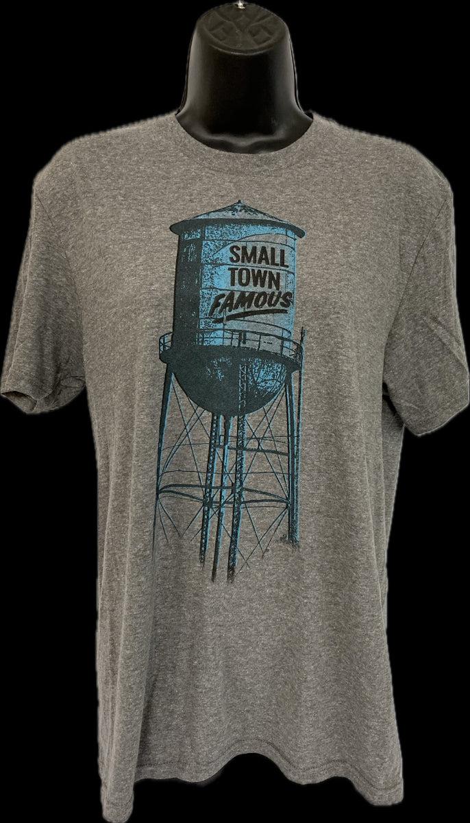 Mason Jar Vintage Steel Small Town Unisex T-Shirt SMALLTOWN-VS