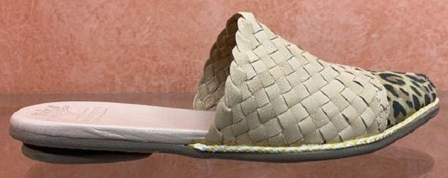 Mayan Roots Women's Leopard Venice Open Back Shoe VENICE-LEOPARD