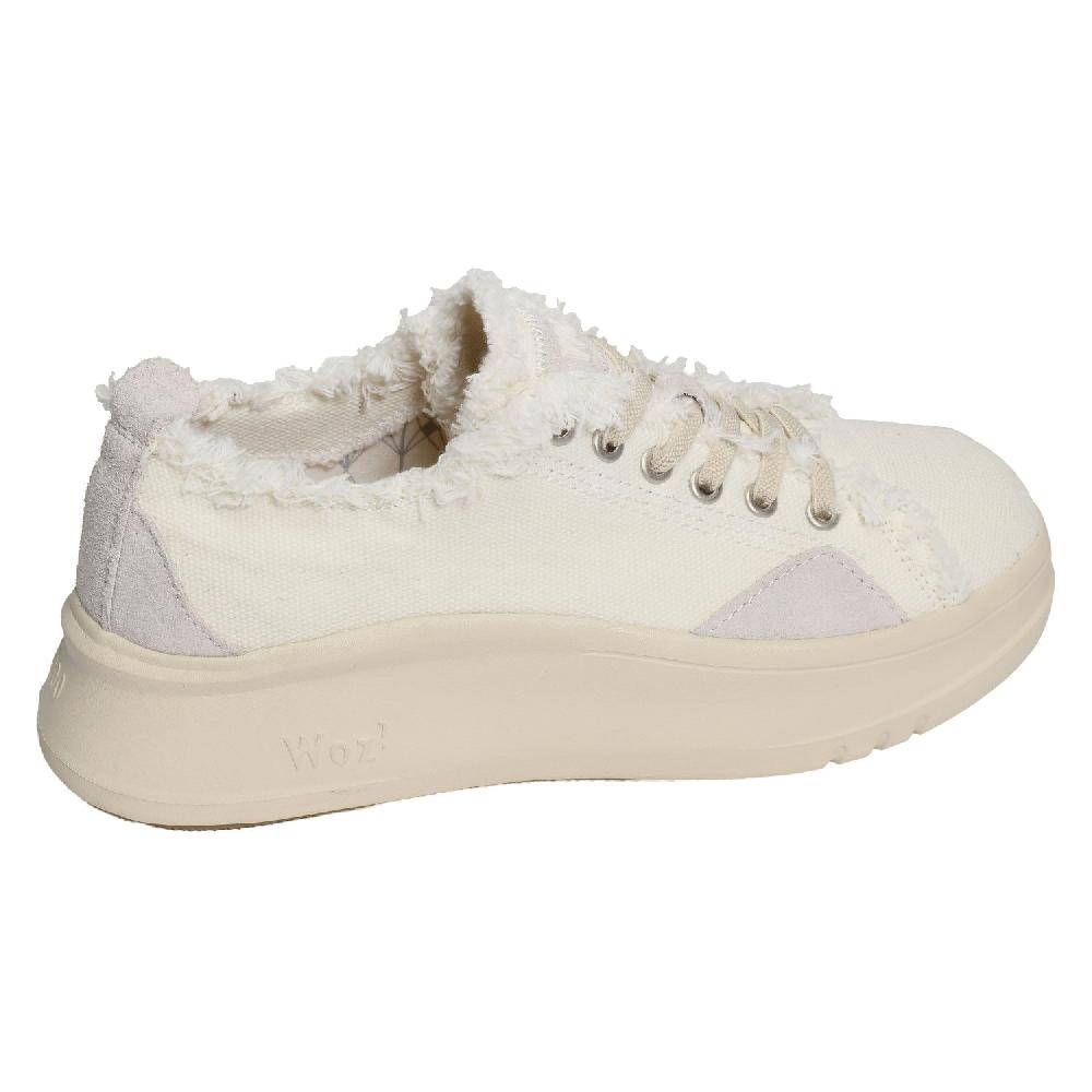 Megan Ivory Lofty Women's Canvas Platform Sneakers MEGAN-LOFTT-IVO