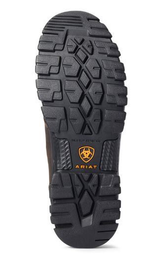 Men's Ariat Dark Brown Treadfast 6 Inch Waterproof Steel Toe Work Boot 10034673