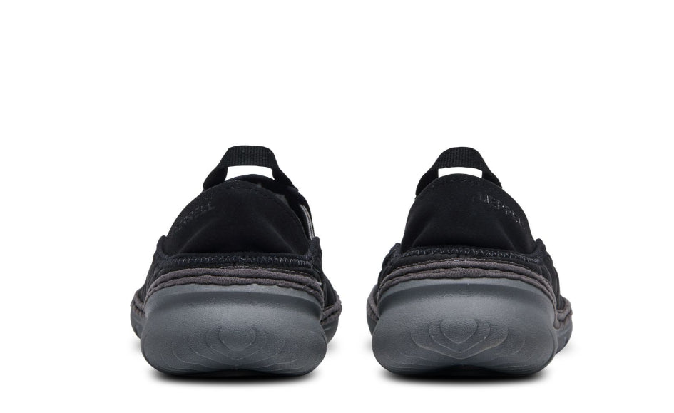 Merrell Black And Charcoal Hut Moc Women's Casual Shoes J001872