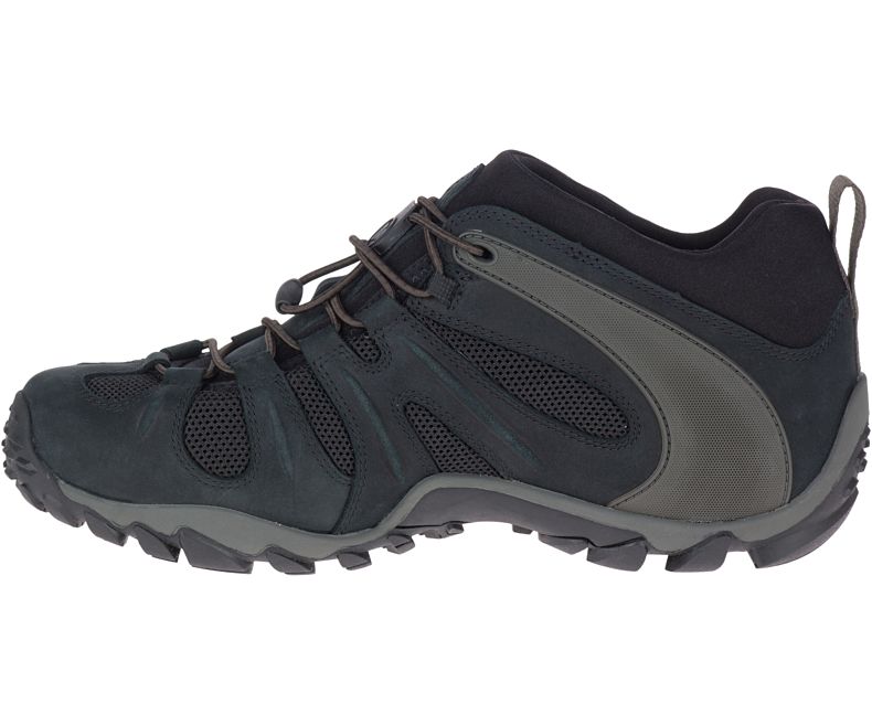 Merrell Black Chameleon 8 Stretch Mens Hiking Boots J033091