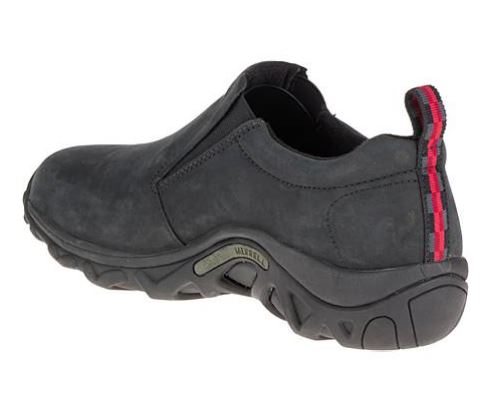 Merrell Black Jungle Moc Nubuck Mens Shoes J60833