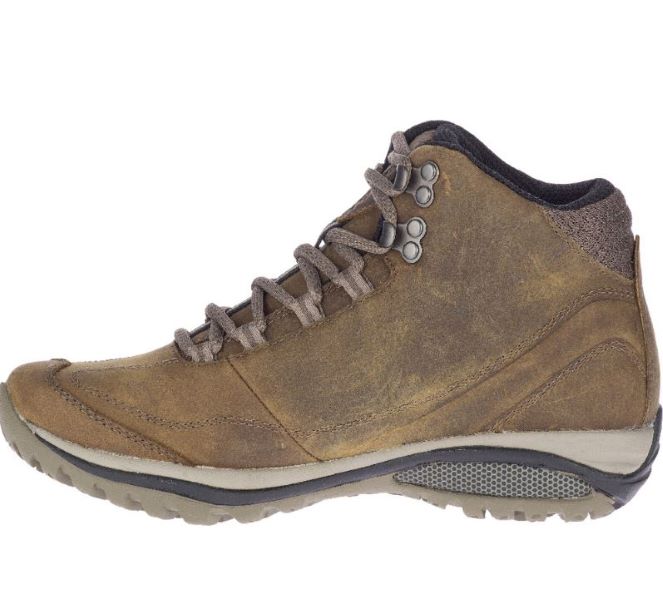 Merrell Brindle And Boulder Siren Traveller 3 Mid WP Womens Boots J035344