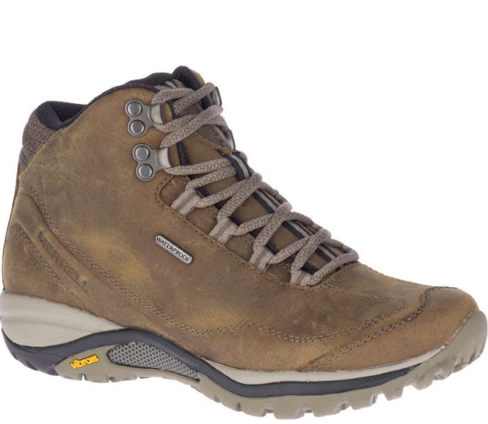 Merrell Brindle and Boulder Siren Traveller 3 Mid WP Womens Boots J035344