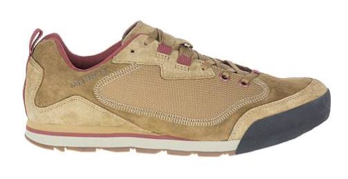 Merrell Butternut Burnt Rock Travel Suede Mens Shoes J002119