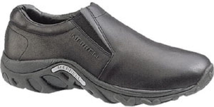 Merrell Jungle Moc Black Leather Mens Casual 60889