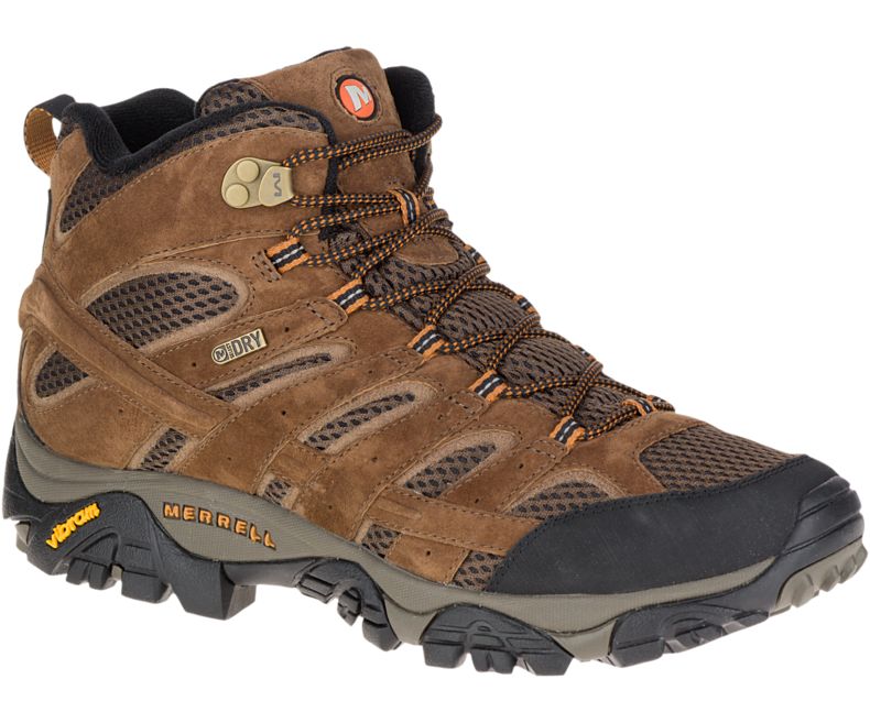Merrell Moab 2 Mid Waterproof Earth Mens Hiker J06051/J06051W
