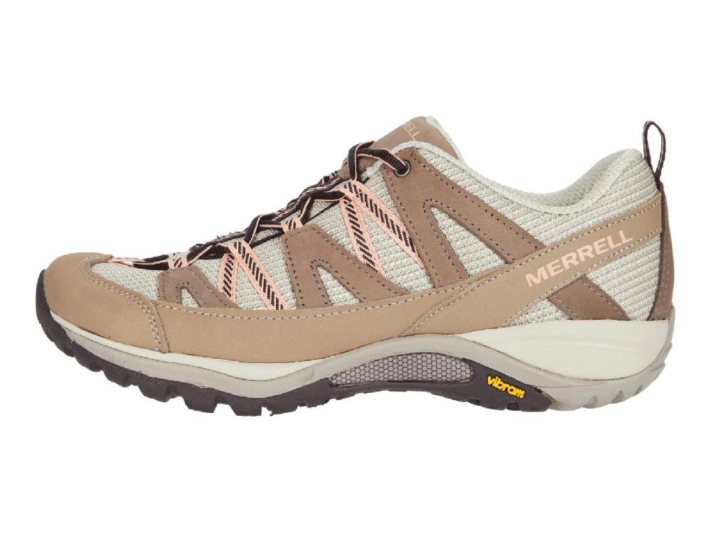 Merrell Moonrock/Peach Siren Sport 3 Womens Hiking Shoes J035524