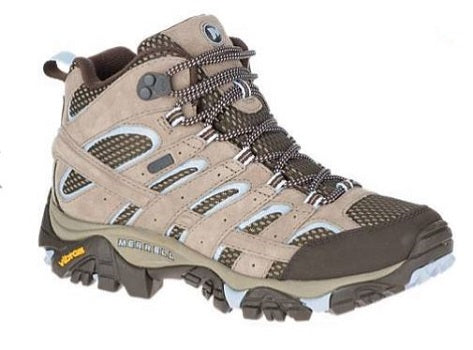Merrell Women's Brindle Moab 2 Mid Waterproof Lace-Up Comfort Hiking Boot J99782