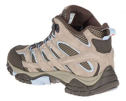 Merrell Women's Brindle Moab 2 Mid Waterproof Lace-Up Comfort Hiking Boot J99782