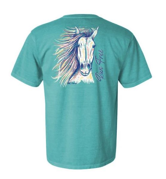 MG Palmer Chalky Mint Run Free Women's T-Shirt MGP1328