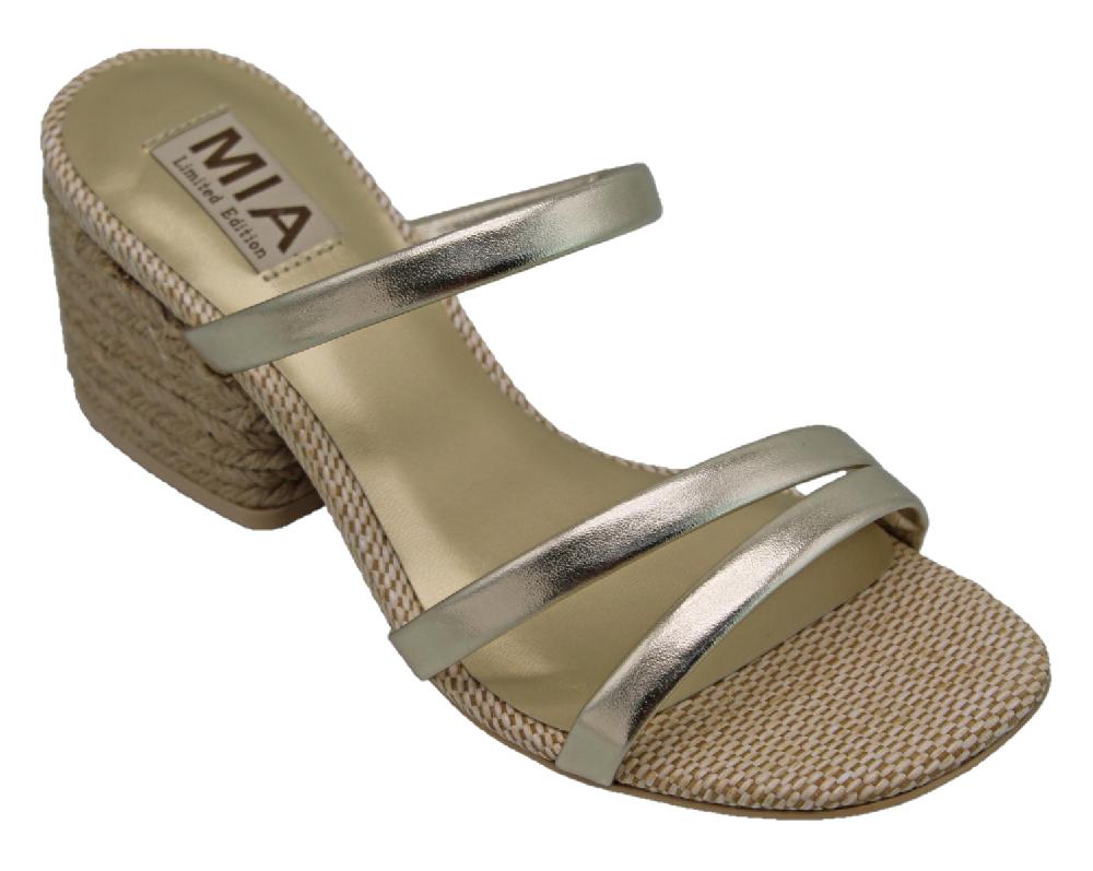 Mia Gold Inara-L Womens Strappy Sandals ML35713L