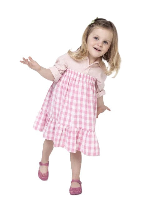 Mini Melissa Pink Campana Girls Shoes 32995-AJ849