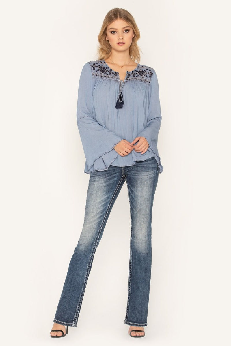 Miss Me Crossing Paths Bootcut Womens Jeans M3444B3