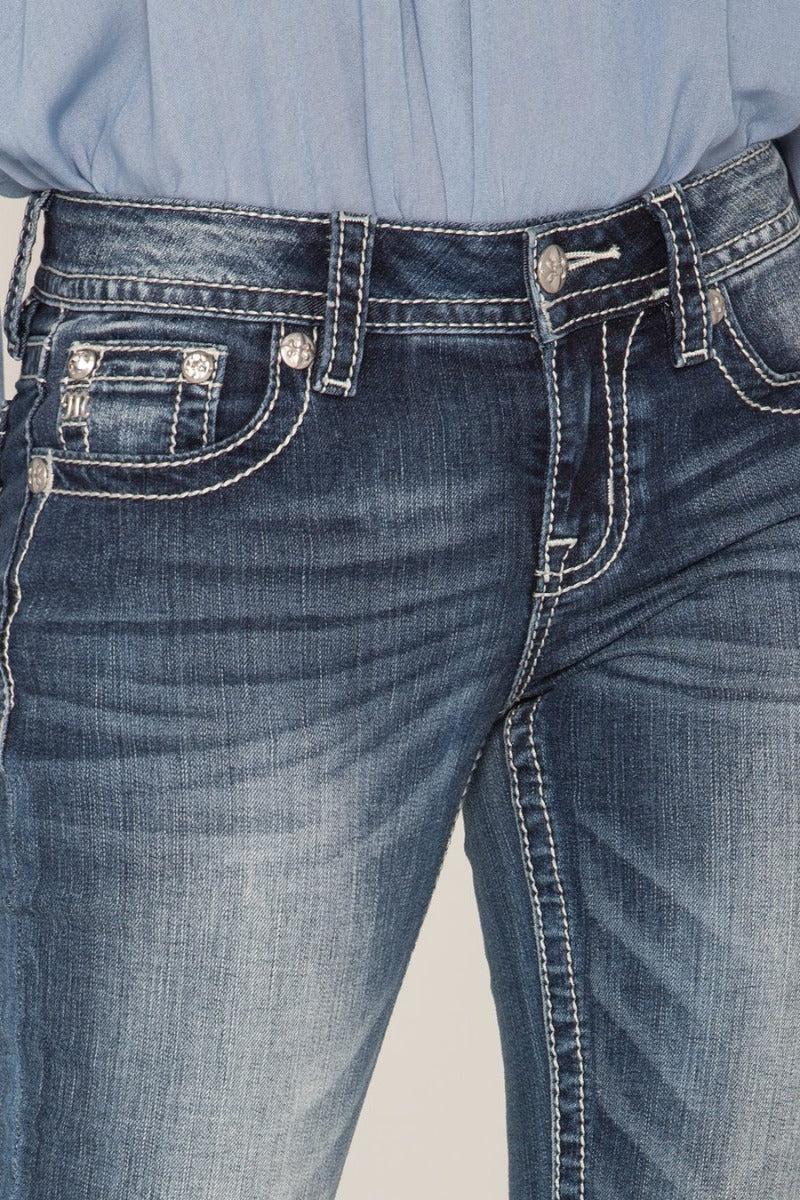 Miss Me Crossing Paths Bootcut Womens Jeans M3444B3