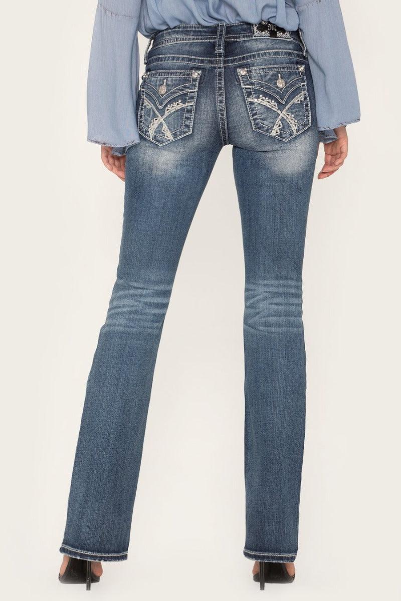 Miss Me Crossing Paths Bootcut Womens Jeans M3444B3