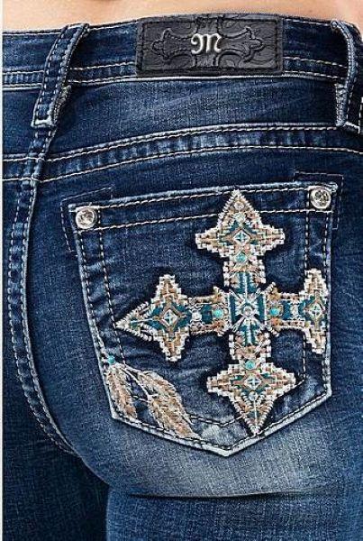 Miss Me Dark Wash Crusader Bootcut Women's Jeans M3919BV