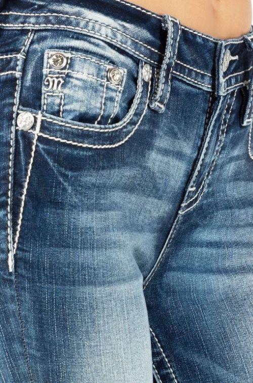 Miss Me Star Power Bootcut Womens Jeans M3444B39
