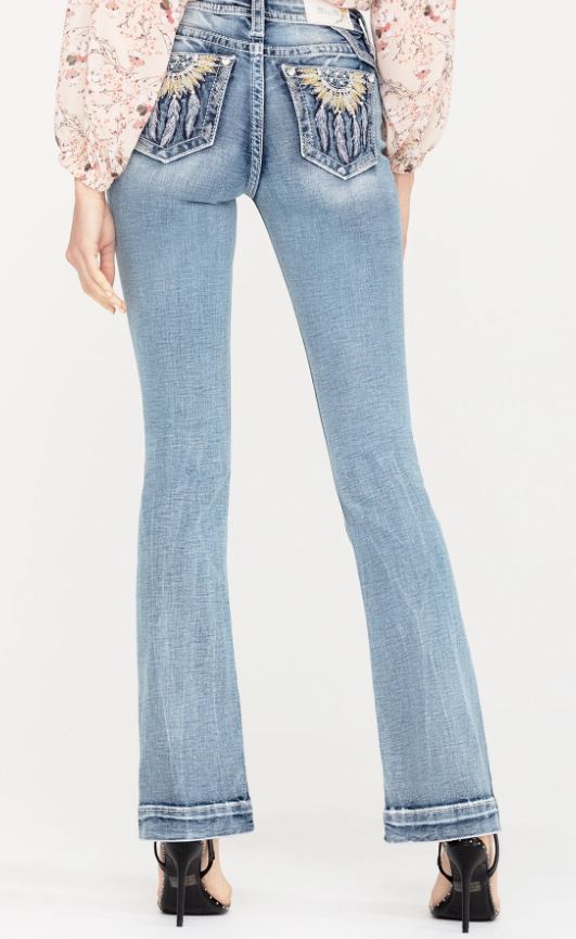 Miss Me Sunshine Dreams Womens BootCut Jeans M3730B