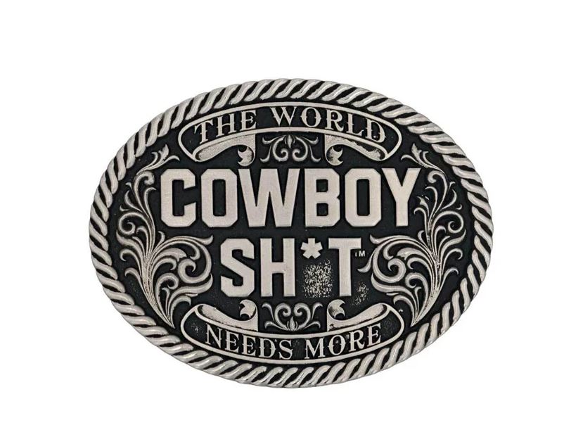 Montana Silversmith Cowboy Sh*t Buckle A890CST