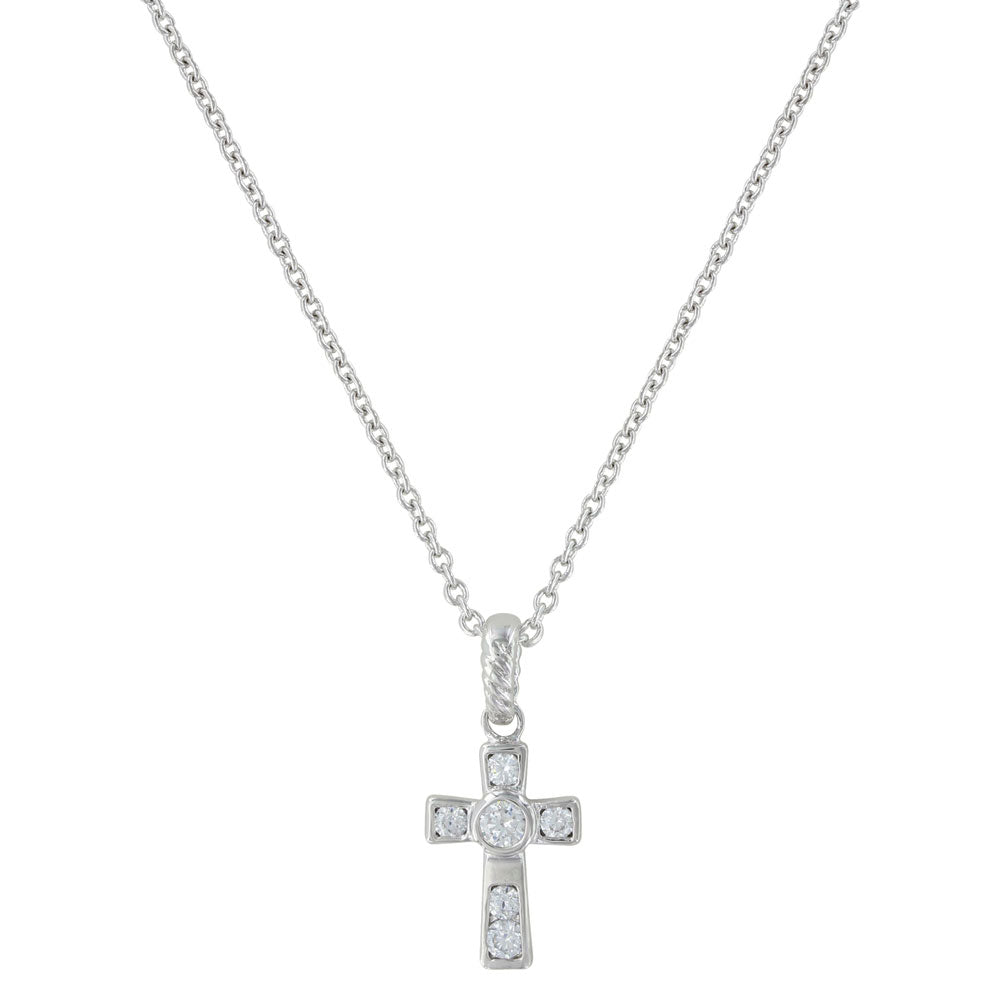 Montana Silversmith Dainty Cross Pendant Necklaces NC3051