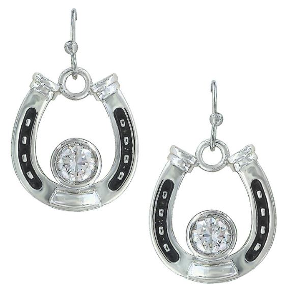 Montana Silversmith Horseshoe Treasure Earrings ER3208