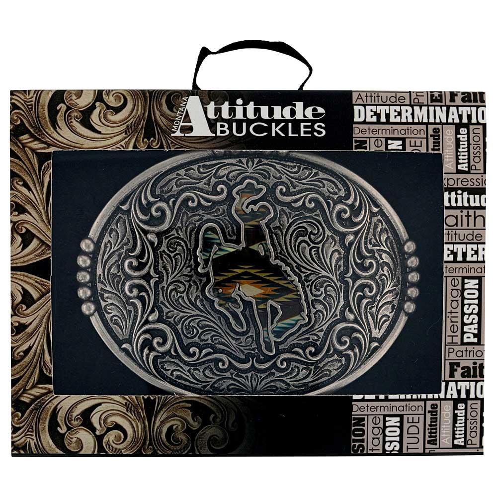 Montana Silversmith Sunrise Bronc Attitude Buckle A988S