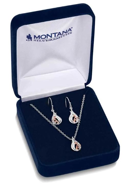 Montana Silversmith Whisps of Elegance Crystal Jewelry Set JS5780