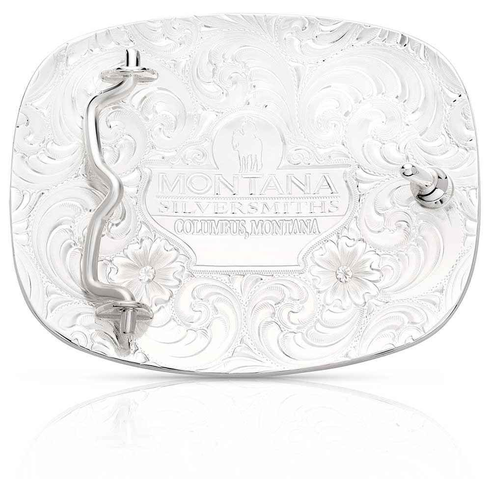 Montana Silversmiths American Made Strength Buckle AM54910NF