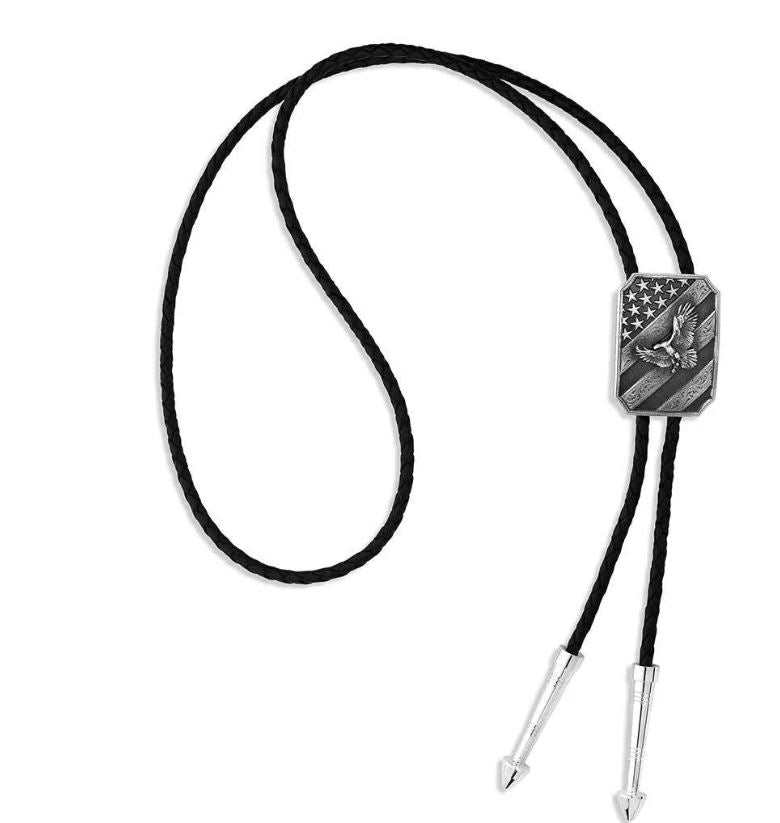 Montana Silversmiths American Made Tradition Bolo Tie AMBT5066MA