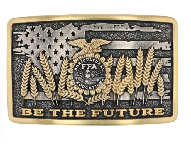 Montana Silversmiths Be The Future FFA Attitude Buckle A986P