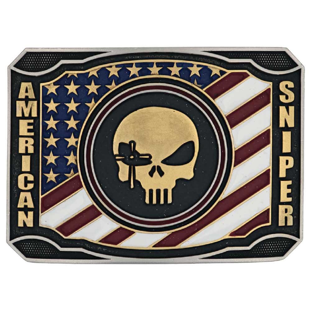 Montana Silversmiths Chris Kyle Patriotic Duty Buckle A905CK