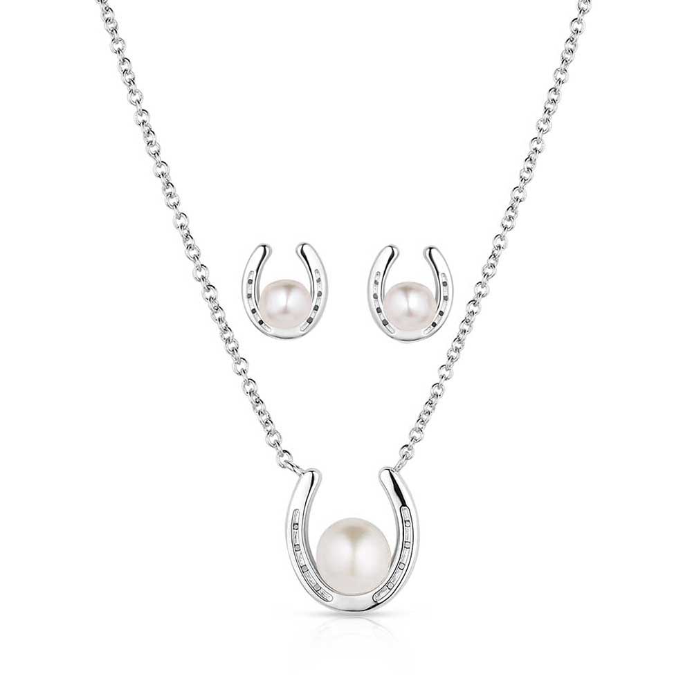 Montana Silversmiths Delicate Embrace Pearl Jewelry Set JS5847