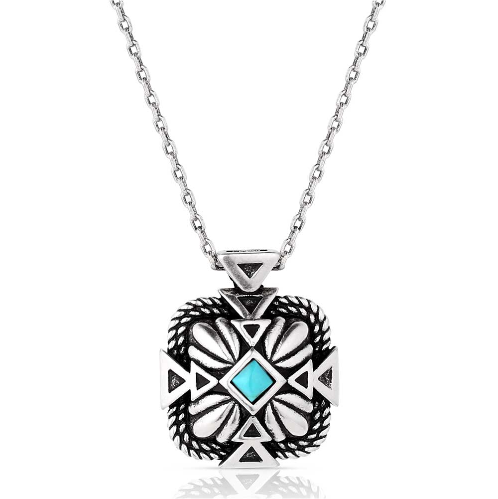 Montana Silversmiths Desert Sage Turquoise Necklace NC6116